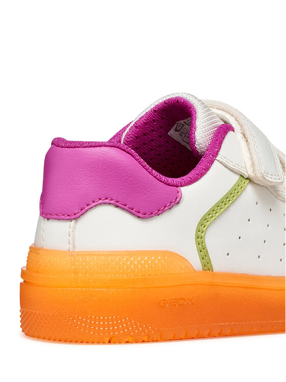 Geox Geox Tenisice J Washiba Girl J45HXB 0003W C0422 D Bijela