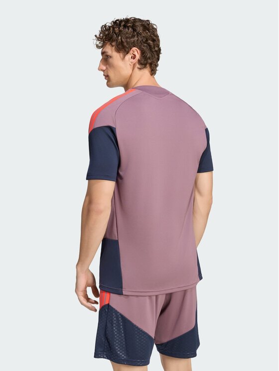 adidas adidas Koszulka techniczna 172105 Fioletowy Slim Fit
