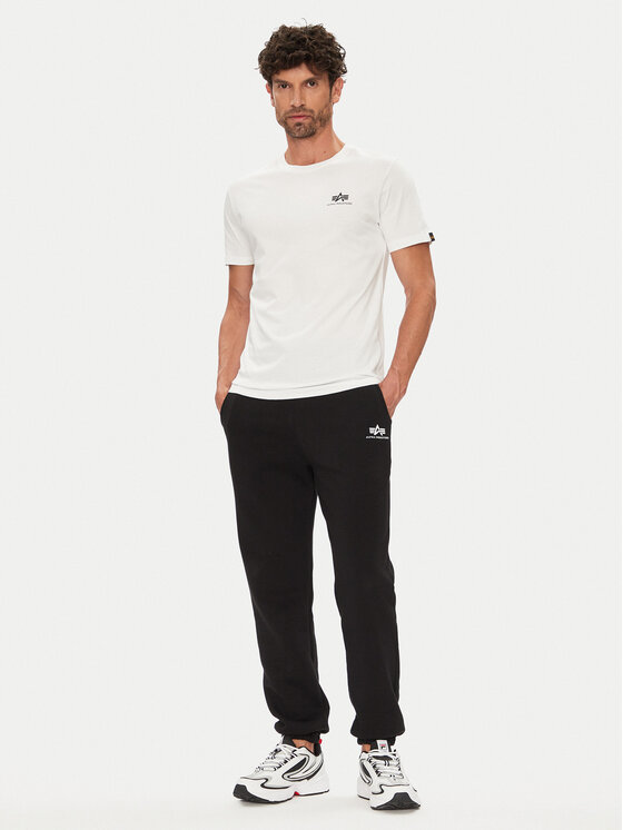 Alpha Industries Alpha Industries Komplet 2 t-shirtów AI.258500-95 Biały Basic Fit