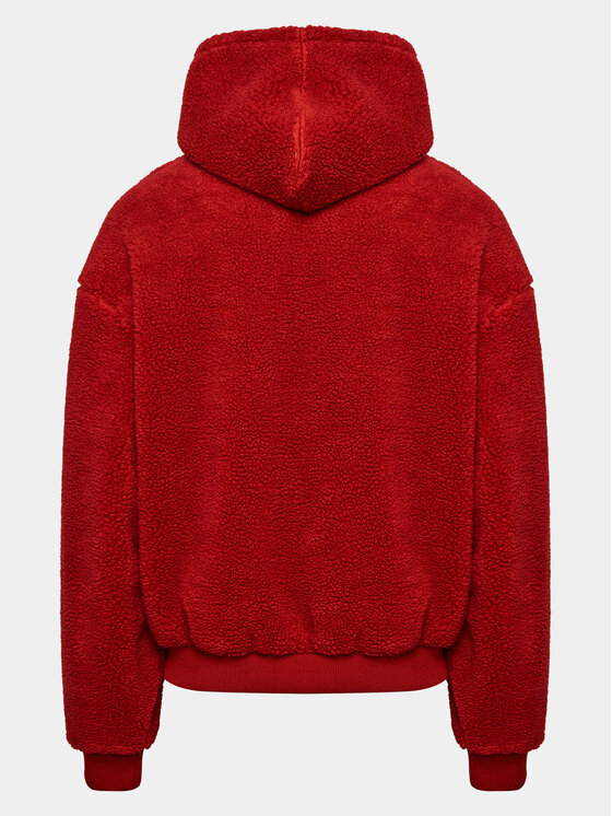 Karl Kani Karl Kani Felpa Metal Signature 6021642 Rosso Relaxed Fit