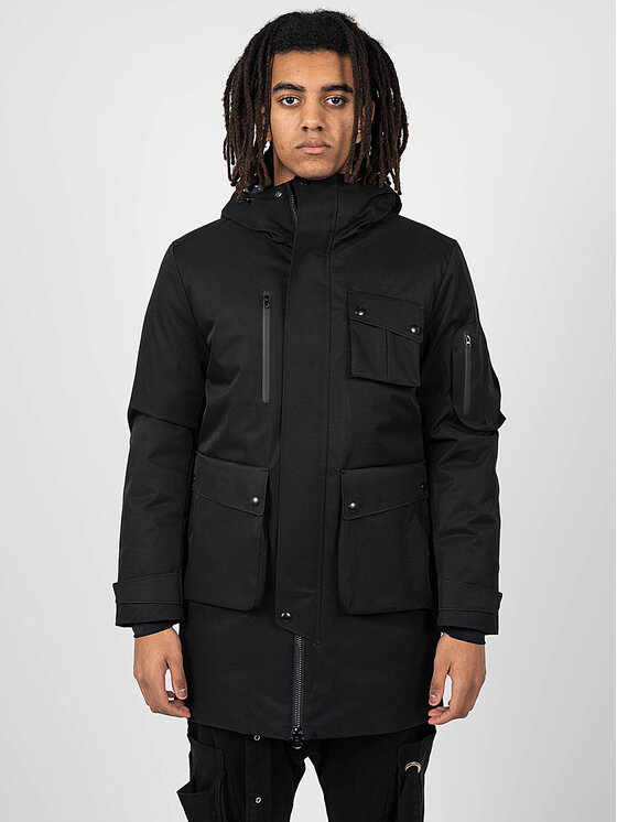 John Richmond John Richmond Kurtka przejściowa UMA22095GB Czarny Regular Fit