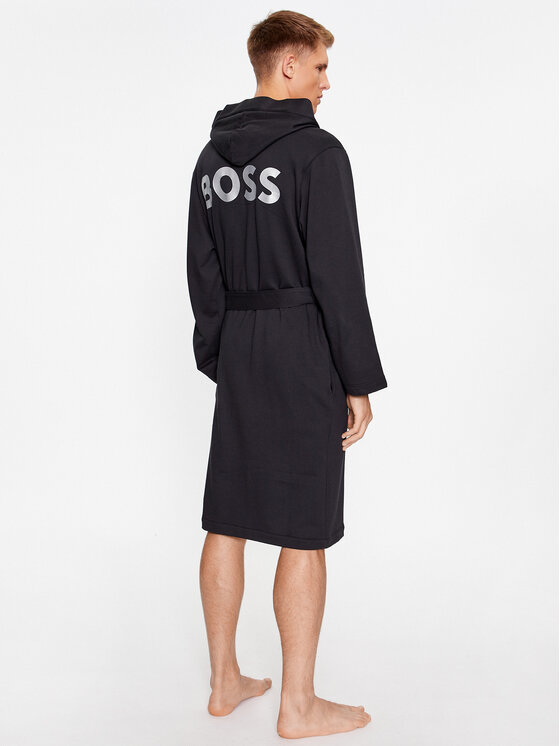BOSS Boss Chalatas Be Bold Robe 50501663 Juoda