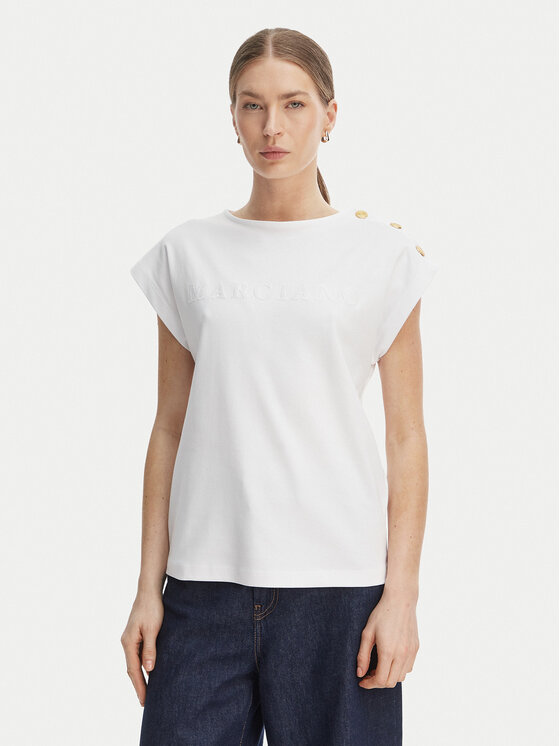 Marciano Guess Tricou G6GI04 K3505 Alb Regular Fit