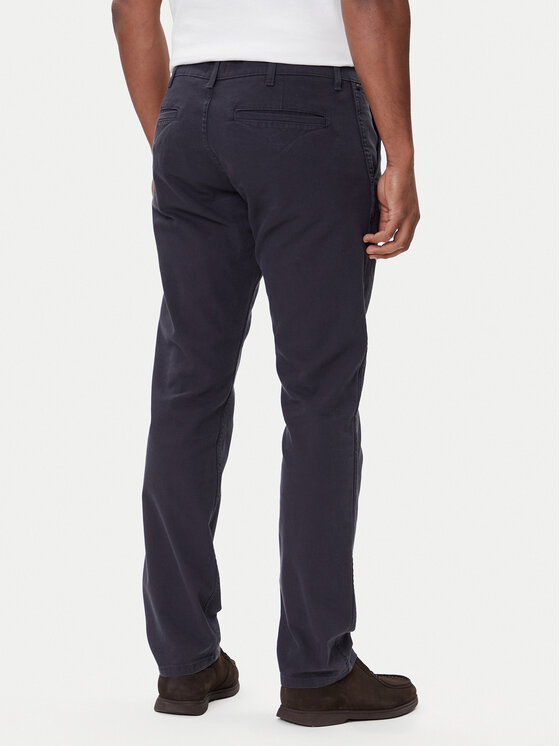 Wrangler Wrangler Chino kalhoty 112371030 Tmavomodrá Slim Fit