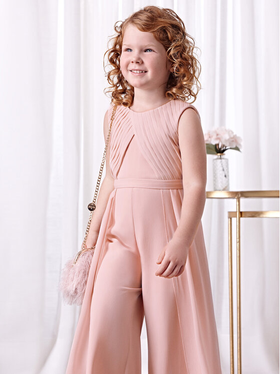Abel & Lula Abel & Lula Kombinezon 5264 Różowy Regular Fit