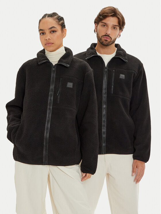 Rains Rains Átmeneti kabát Unisex Yermo 19000 Fekete Relaxed Fit