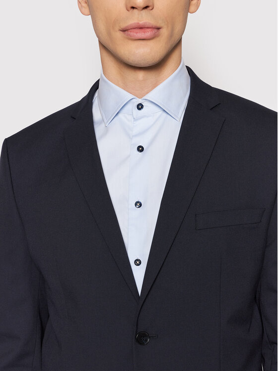 Selected Homme Selected Homme Sakko Logan 16051230 Dunkelblau Slim Fit