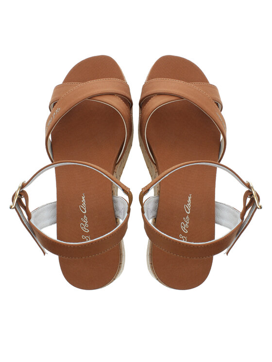 U.S. Polo Assn. U.S. Polo Assn. Sandali Loren LOREN002 Rjava