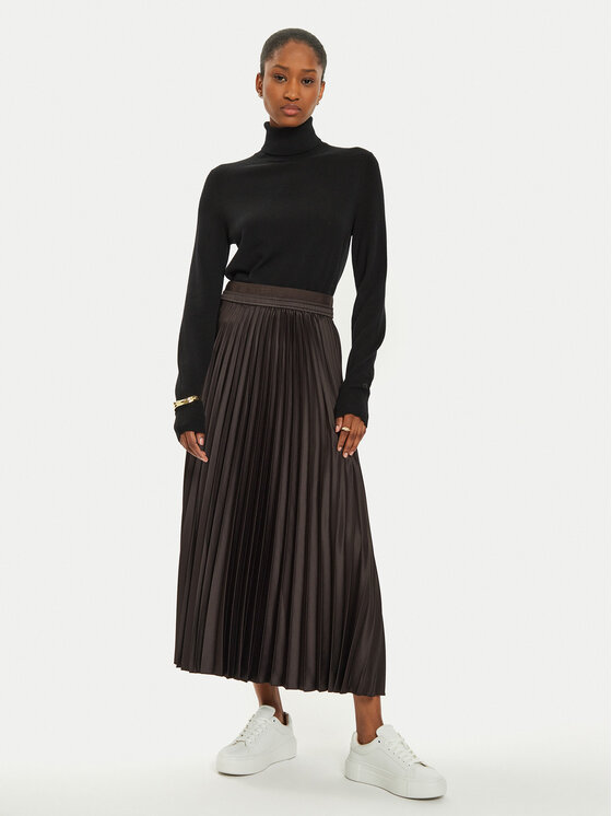 Marella Marella Plisseeseelik Agente1 2423106055 Pruun Regular Fit