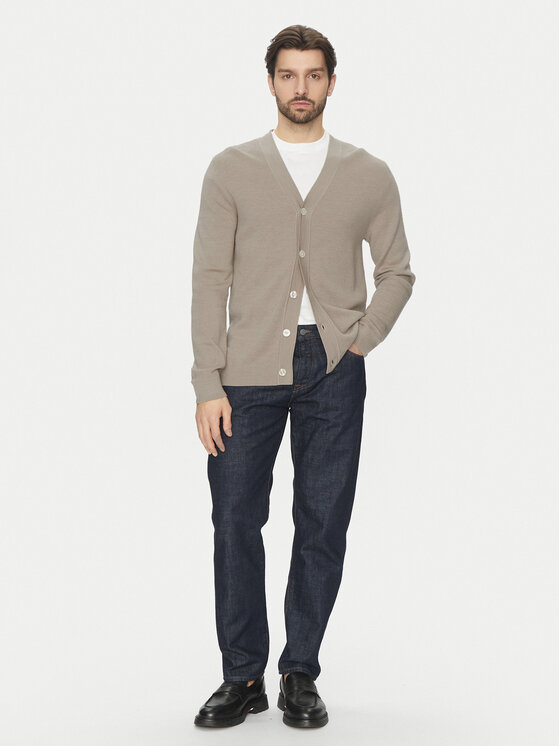 Selected Homme Selected Homme Kardigan Tray 16097127 Béžová Regular Fit
