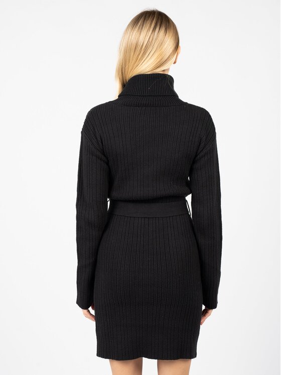 Silvian Heach Silvian Heach Φόρεμα καθημερινό CVA22072VE Μαύρο Slim Fit
