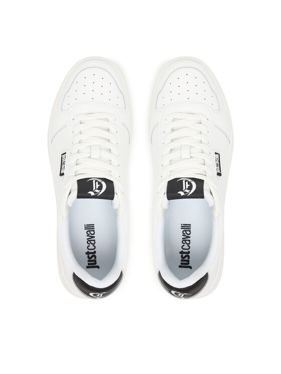 Just Cavalli Just Cavalli Sneakersy 80QA3SB3 ZPC14 Biela