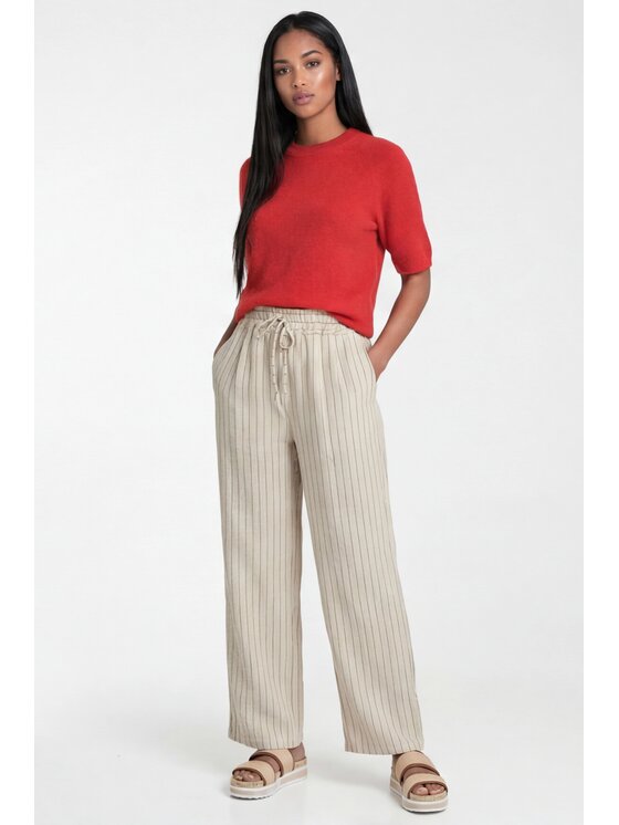 FIGL FIGL Svetr M1320 Červená Regular Fit