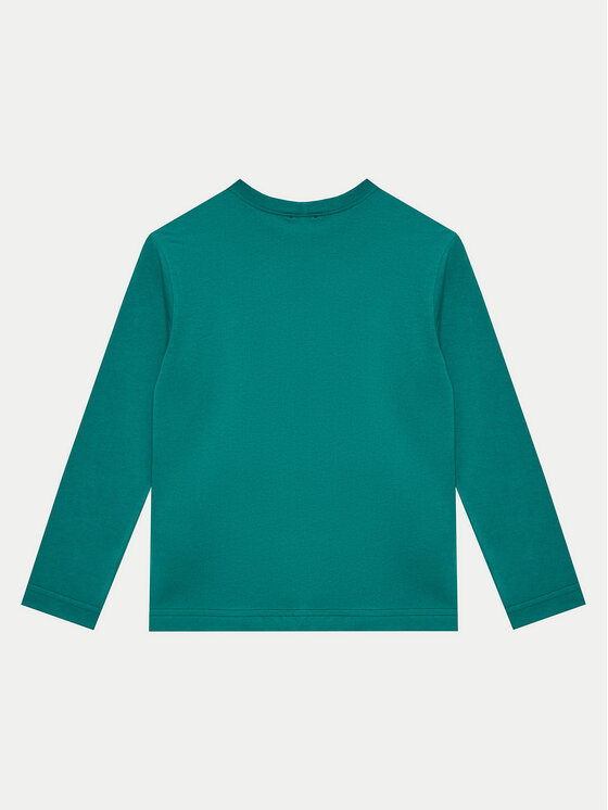 United Colors Of Benetton United Colors Of Benetton Majica 3096C10LF Zelena Regular Fit