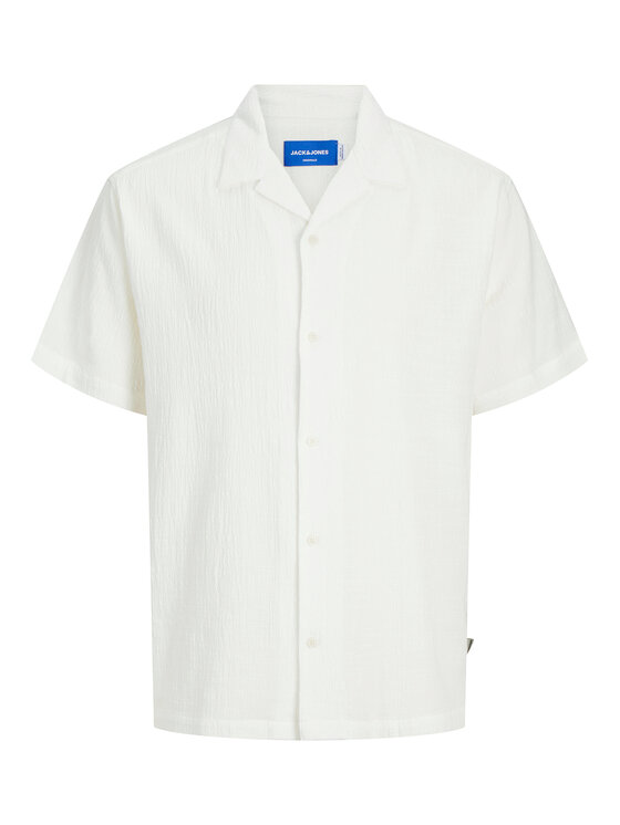 Jack&Jones Jack&Jones Cămașă Luke 12255781 Alb Relaxed Fit