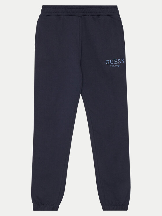 Guess Guess Долнище анцуг L4BQ15 KAV33 Тъмносин Regular Fit