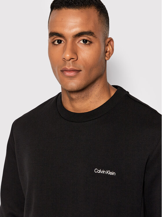 Calvin Klein Calvin Klein Μπλούζα K10K109926 Μαύρο Relaxed Fit