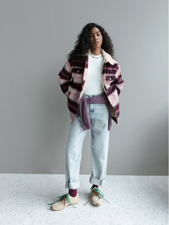 Roxy Roxy Kevad-sügis jope Passage Of Time ERJJK03670 Bordoopunane Relaxed Fit