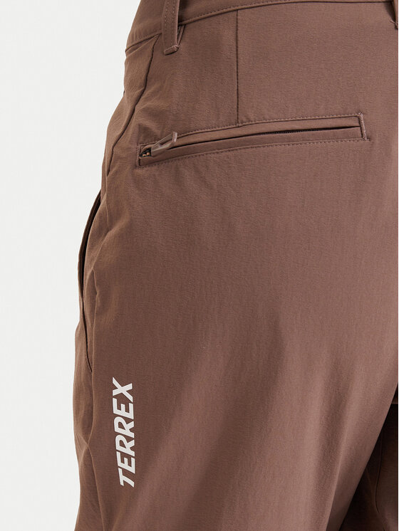 adidas adidas Outdoorové kalhoty Terrex Multi KW7469 Světle hnědá Regular Fit