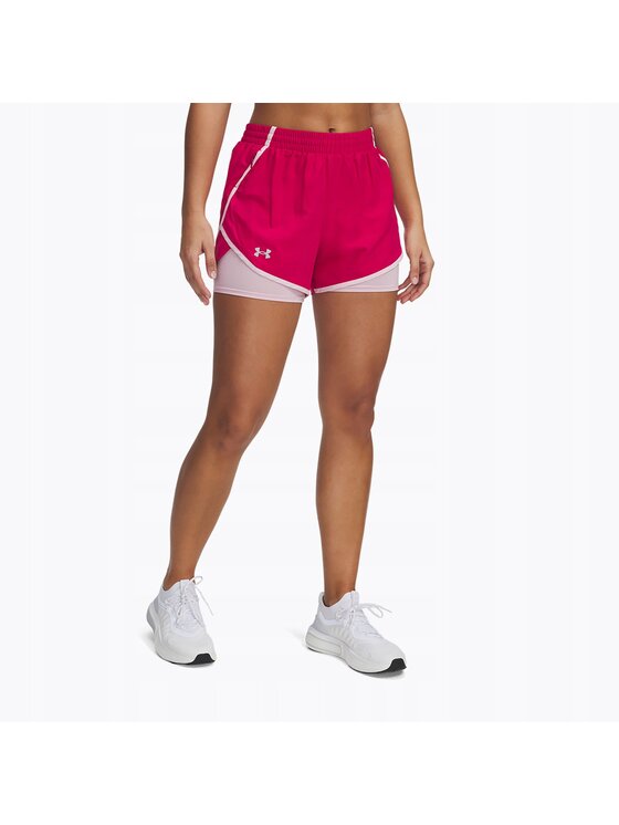 Under Armour Under Armour Szorty sportowe UA-1382440-681 Czerwony Regular Fit