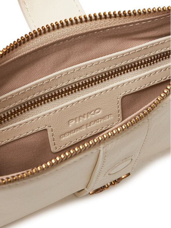 PINKO PINKO Ročna torba Arthemis Shoulder Mini . AI 24-25 PLTT 103512 A29V Écru