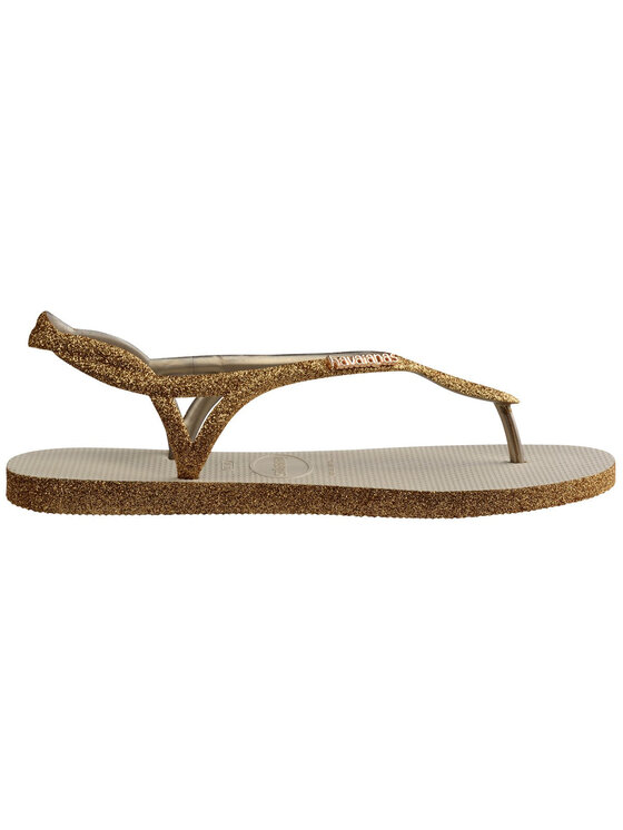 Havaianas Havaianas Σανδάλια HAVAIANAS Infradito Donna Hav. Luna Sparkle 4148065.0121 Beige Μπεζ