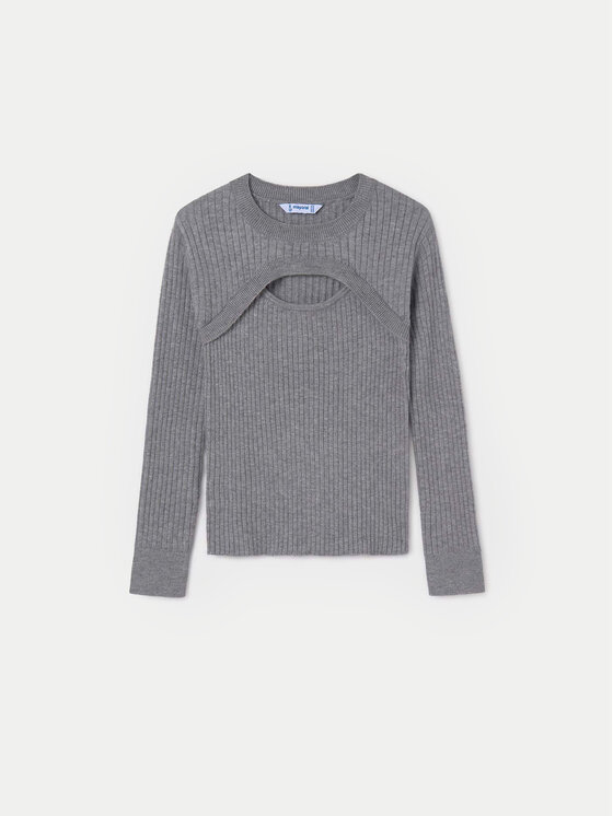 Mayoral Mayoral Блузка 7308 Сірий Slim Fit