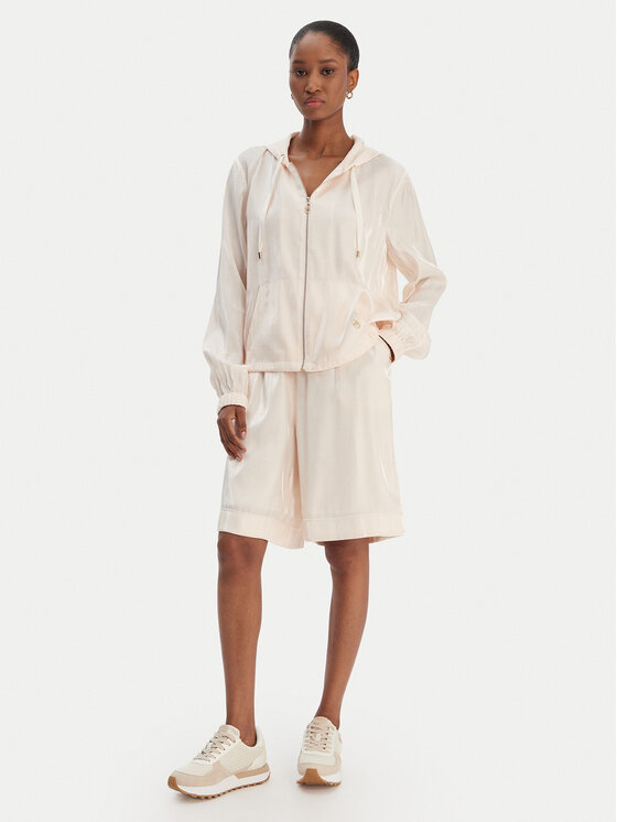 Liu Jo Sport Liu Jo Sport Szövet rövidnadrág TA6074 T322A Bézs Relaxed Fit