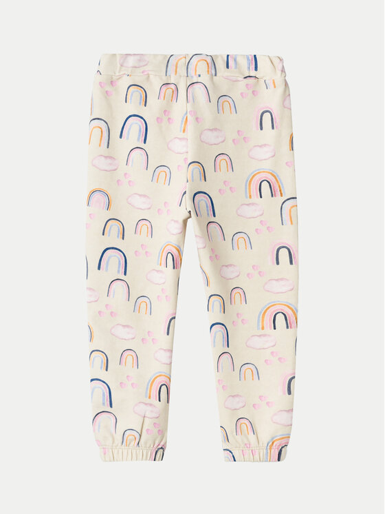 NAME IT NAME IT Spodnji del trenirke 13232095 Bež Regular Fit