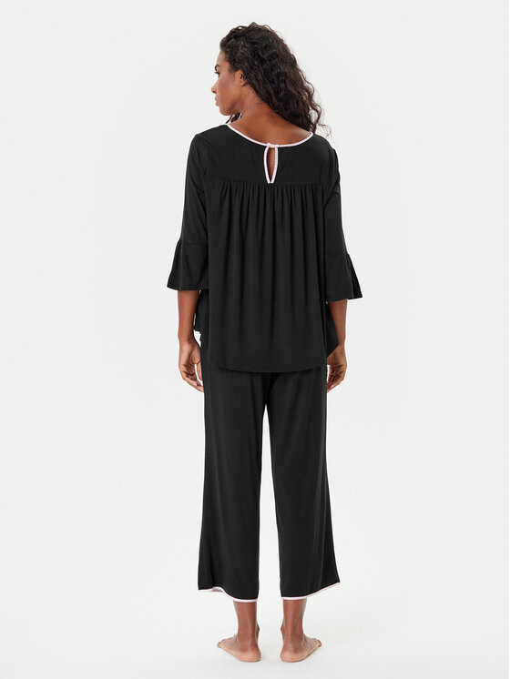 Kate Spade Kate Spade Pidžama KSI01506 Crna Regular Fit