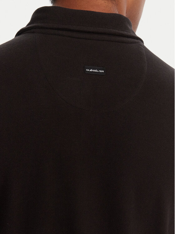 Quiksilver Quiksilver Tricou polo Pique EQYKT04392 Negru Regular Fit