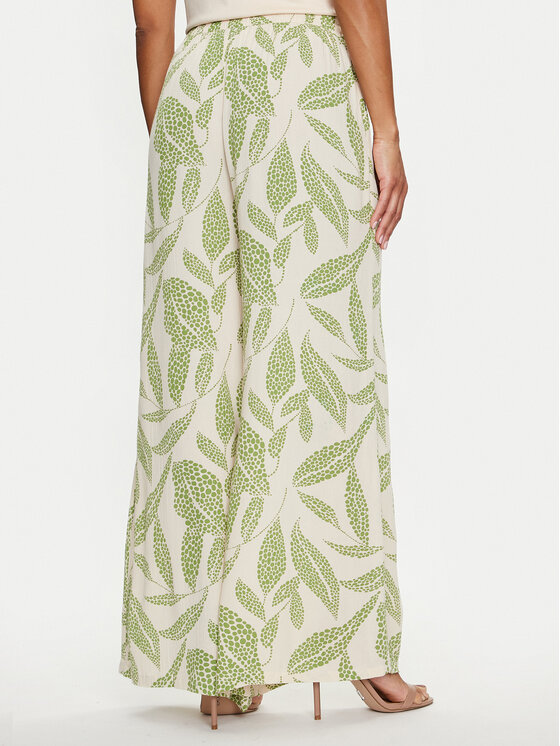 JDY JDY Παντελόνι υφασμάτινο Bree 15320106 Πράσινο Wide Leg