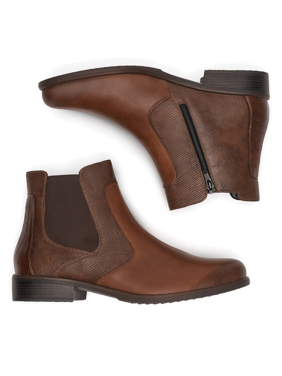 Remonte Remonte Stiefeletten D0F70-22 Braun