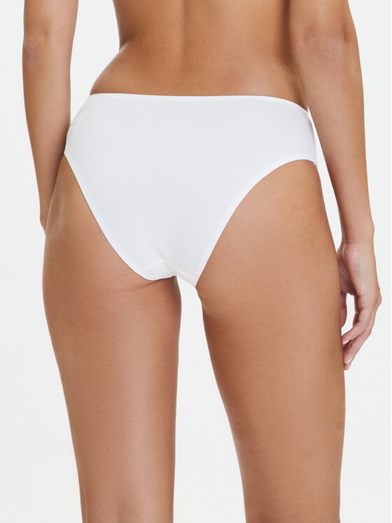 Hunkemöller Hunkemöller Mutande classiche a vita alta 302036 Bianco