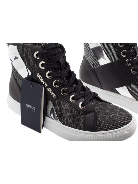 Armani Jeans Armani Jeans Trampki 925168 7P566 Czarny