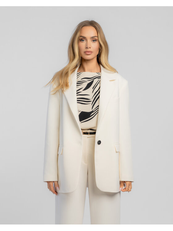 Salme Salme Oblek Adela Béžová Regular Fit