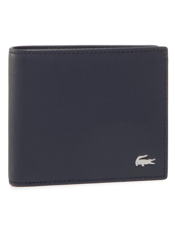 Lacoste Velika Moška Denarnica Small Billfold NH1115FG Mornarsko Modra