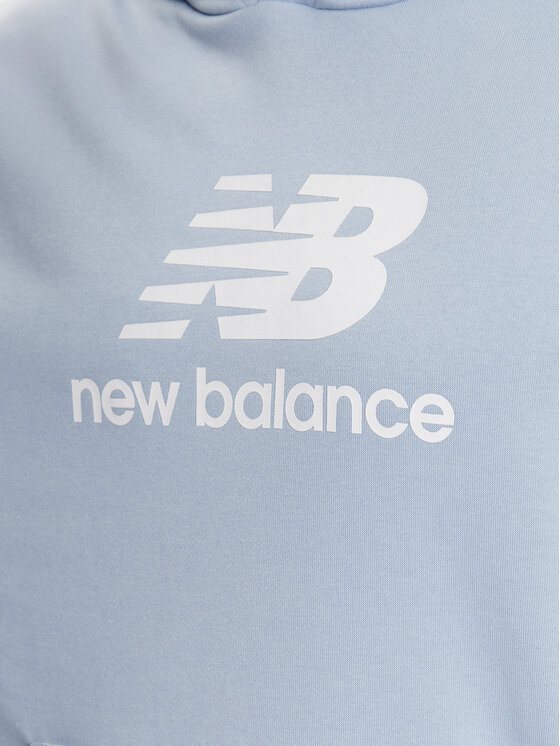 New Balance New Balance Felpa MT31537 Celeste Relaxed Fit