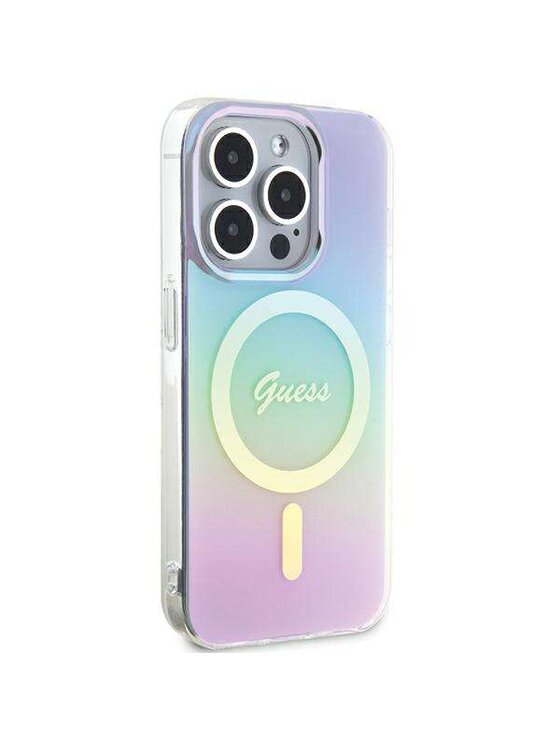 Guess Guess Etui na telefon Apple iPhone 15 Pro Fioletowy