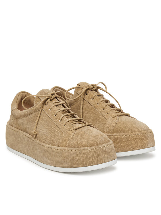 AGL AGL Sneakersy Wrap Lace Up D946025PHMONRO0551 Hnedá