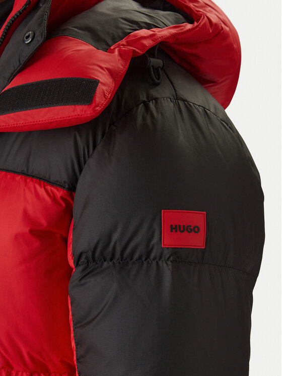 HUGO Hugo Dūnu jaka Melmus2341 50495811 Sarkans Regular Fit