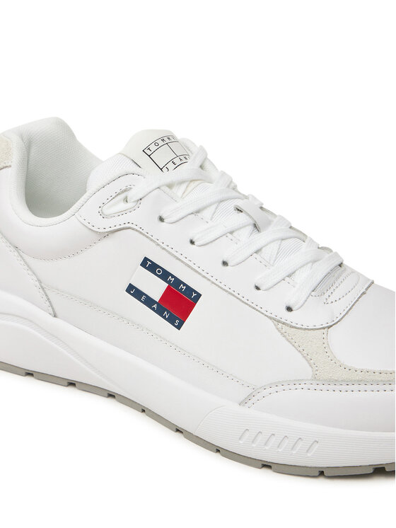 Tommy Jeans Tommy Jeans Tenisice Tjm Runner Full Leather Ess EM0EM01445 Bijela