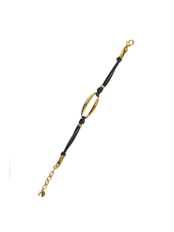 Deni Cler Milano Deni Cler Milano Bransoletka T-DC-J102-E2-78-23-1 Złoty