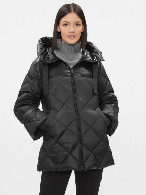 Marella Vatovaná bunda Stadio 2334860339200 Čierna Regular Fit