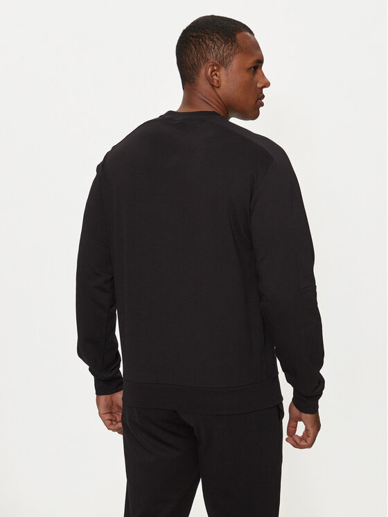 EA7 Emporio Armani EA7 Emporio Armani Суитшърт 6DPM60 PJVRZ 1200 Черен Regular Fit