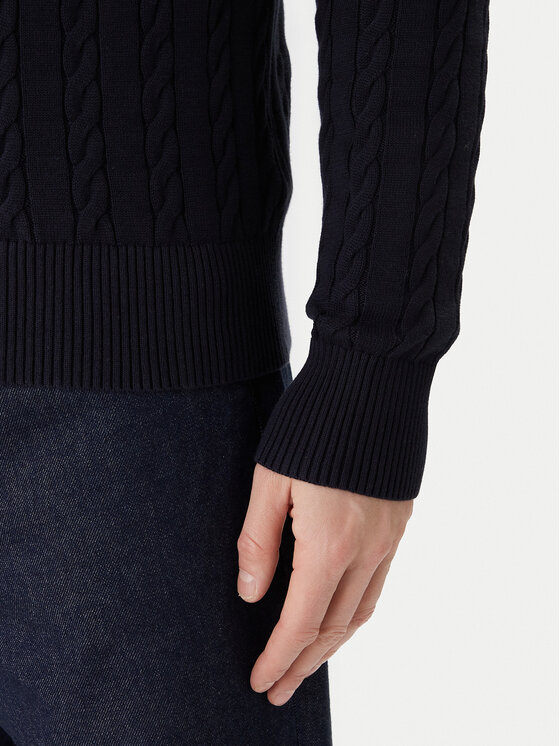Tommy Hilfiger Tommy Hilfiger Sweater Classic MW0MW41955 Sötétkék Regular Fit