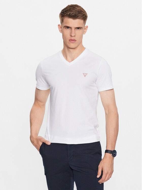 Guess Guess Póló M2YI32 J1314 Fehér Slim Fit