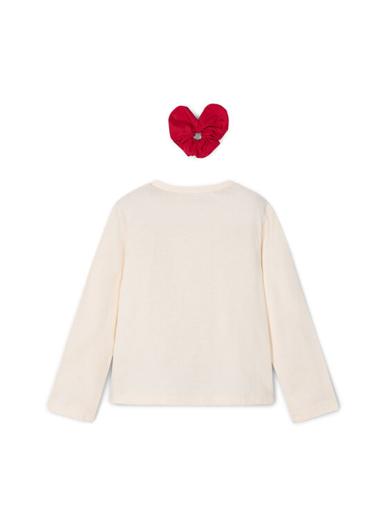 Mayoral Mayoral Bluse 4008 Écru Regular Fit