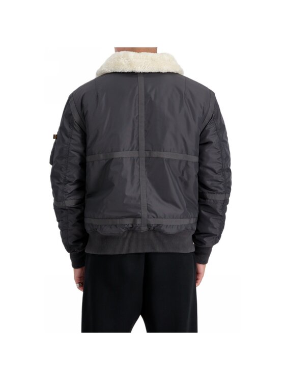 Alpha Industries Alpha Industries Kurtka bomber AI.198122-684-XXL Szary Vintage Fit