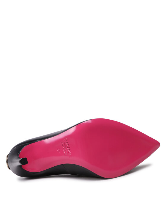 PINKO PINKO Туфлі на шпильці Leonie Decollete PE 23 BLKS1 100675 A0NP Чорний